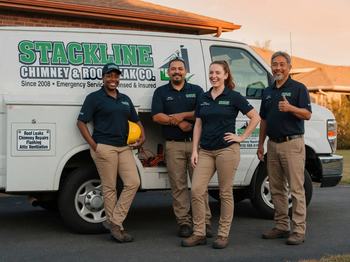 Chimney flashing repair company in Pierce, ID